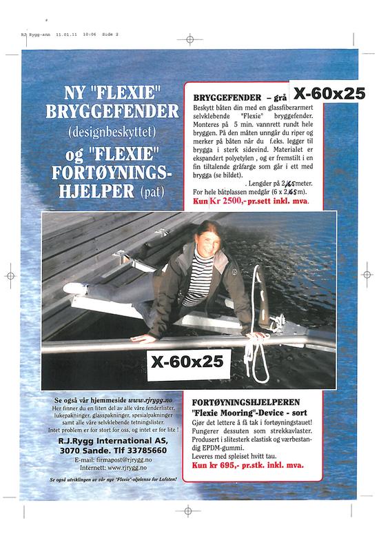 Flexie bryggefender beskytter båten din